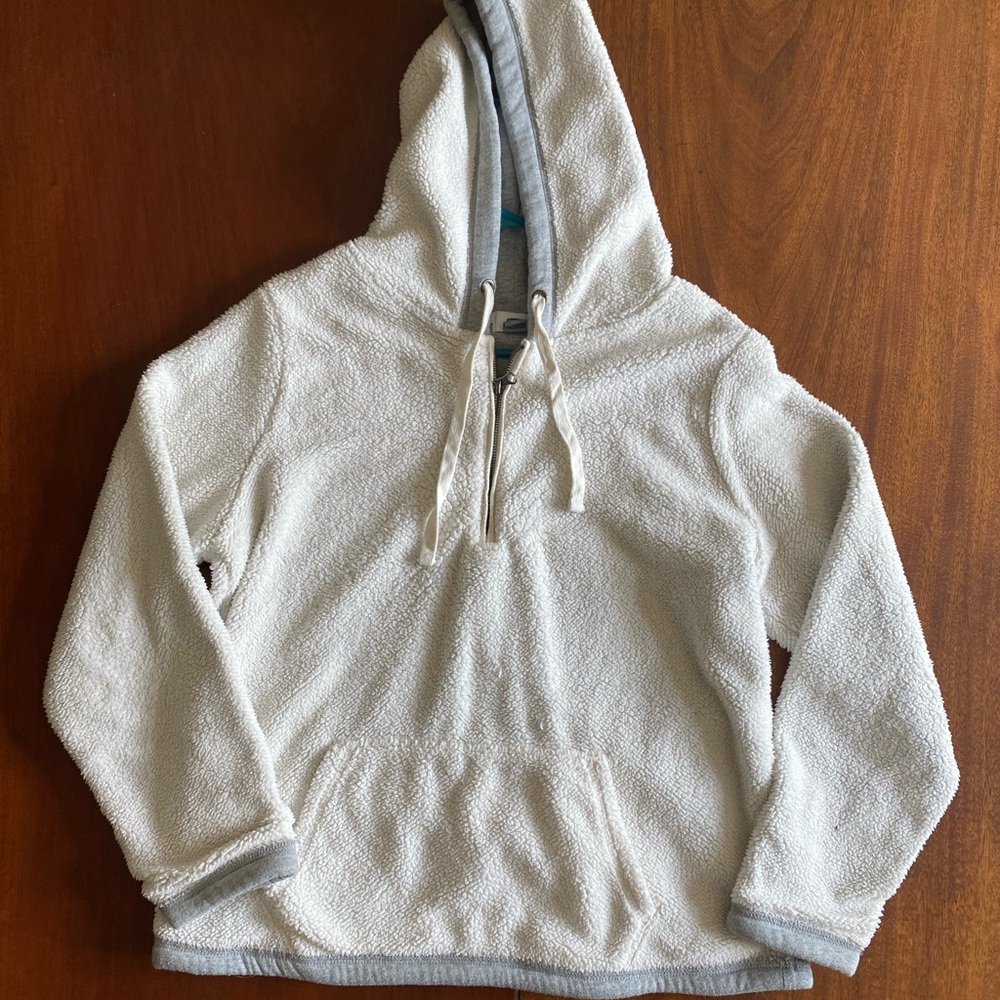 Old Navy Fuzzy 3/4 Zip Pullover